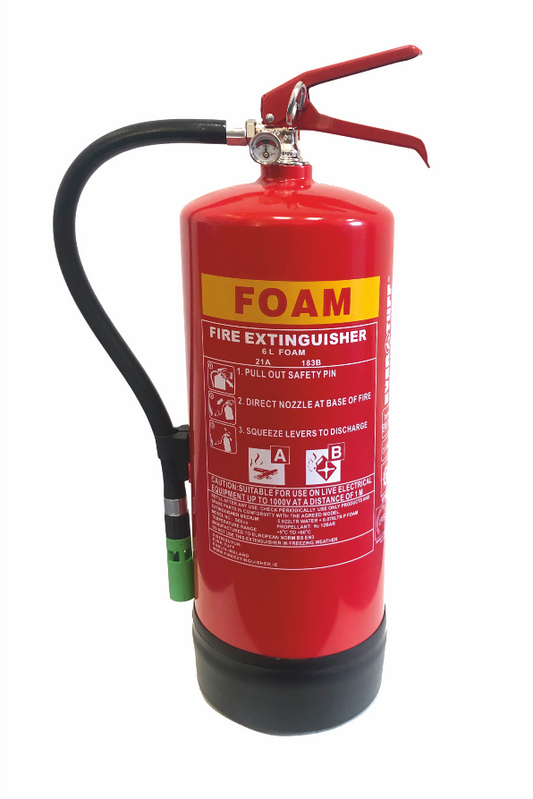 AFFF Foam Fire Extinguisher for Class A & B Fires UK
